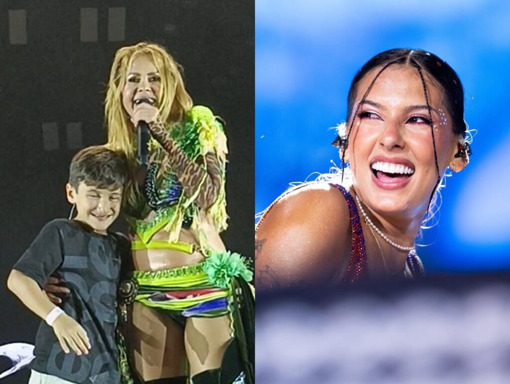 Momento fofura: Joelma faz dueto em show com fã mirim que a confundiu com Ana Castela
